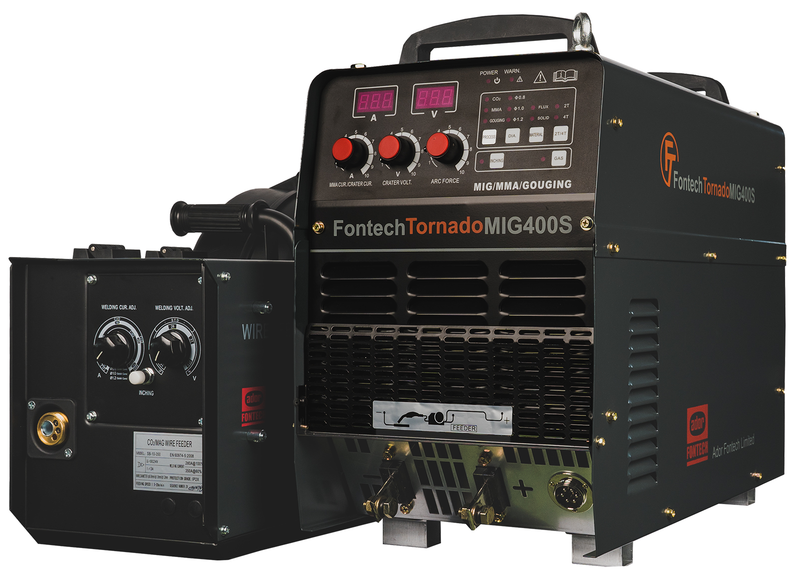 Semi Automatic Gas Welding Machine -TORNADO MIG 400S